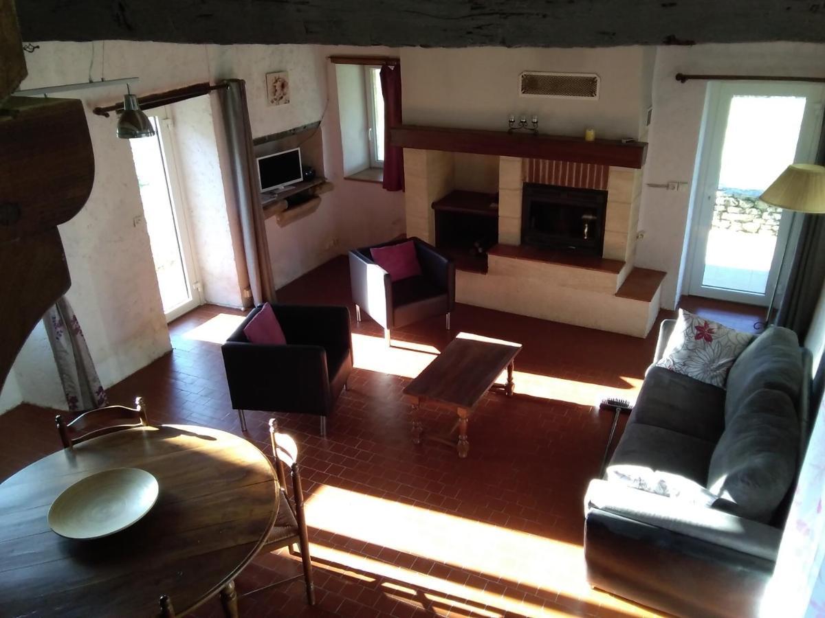 Maison avec vue magnifique Loubejac Extérieur photo